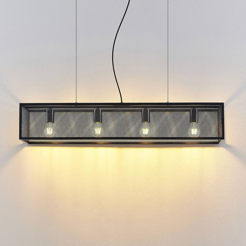 Lustre Industriel Cage