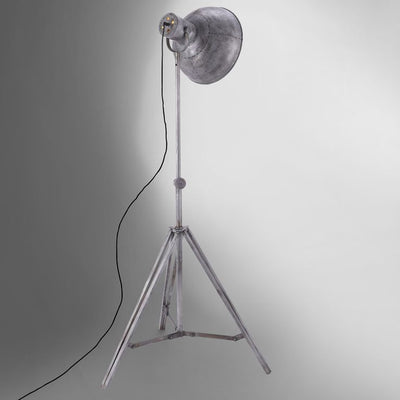 Lampadaire Métal Vieilli