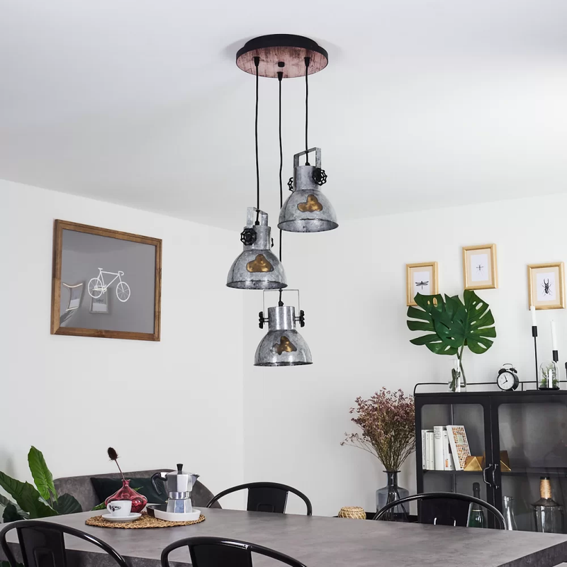 Lustre Industriel Ancien