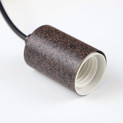 Lustre Industriel Bois et Métal