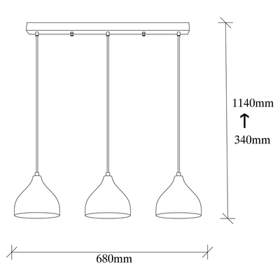 Lustre Métal Martelé