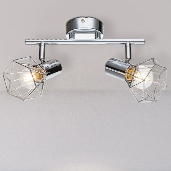 Plafonnier Metal Chrome