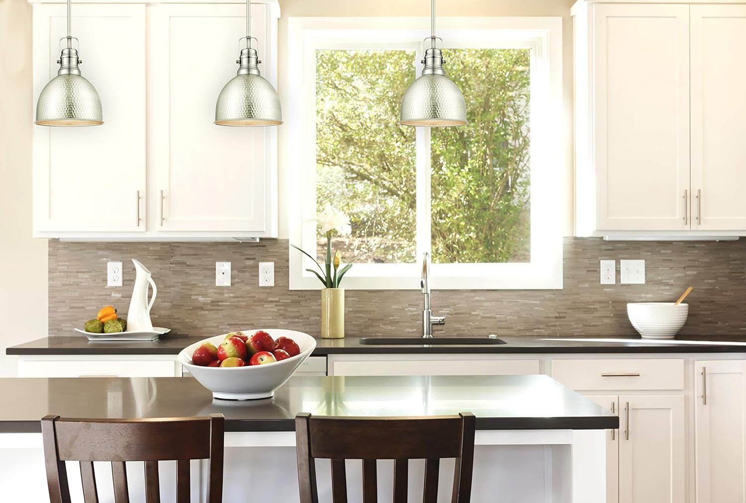 Suspension Métal Martelé