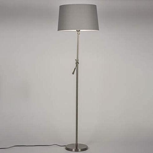 Lampadaire Salon industriel Sten Gris