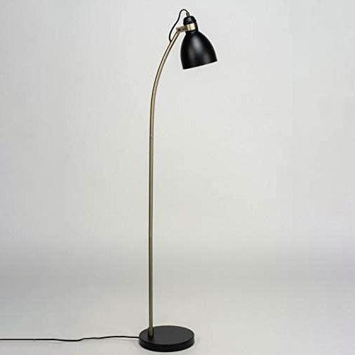 Lampadaire Industriel Noir Rétro Classique