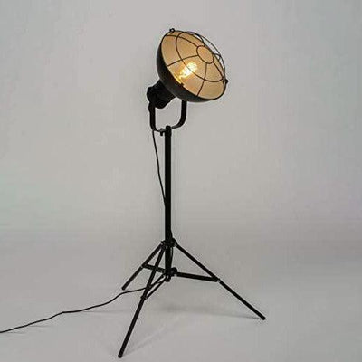 Lampadaire Cinema Industriel Grillagé