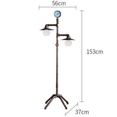 Lampadaire Salon Industriel Vintage Edison