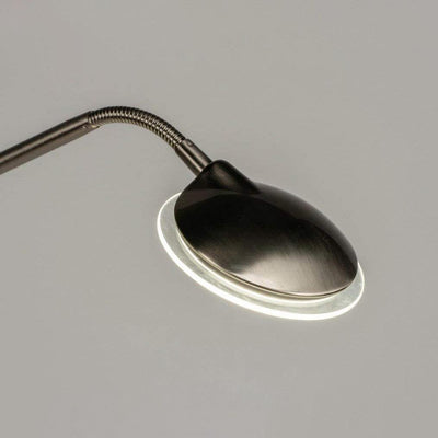 Lampadaire Salon Industriel Liseuse Acier