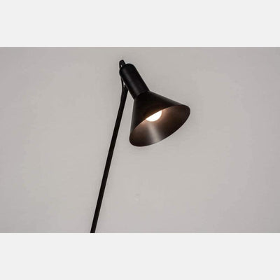 Lampadaire Industriel Noir Moderne