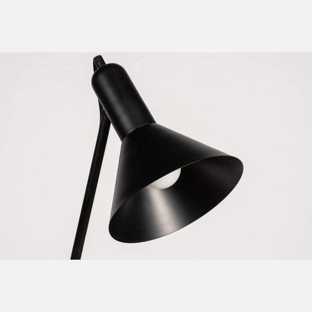 Lampadaire Industriel Noir Moderne