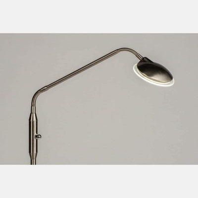 Lampadaire Salon Industriel Liseuse Acier