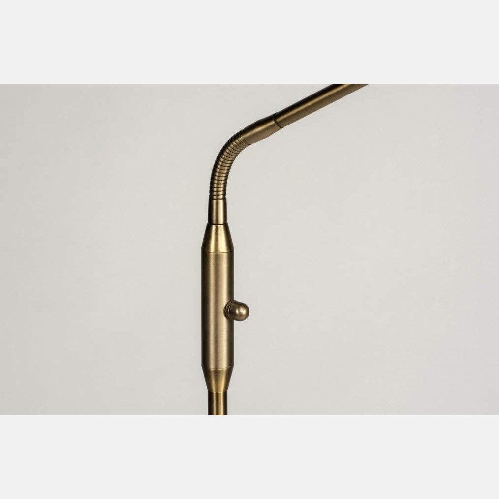 Lampadaire Salon Industriel Liseuse Bronze