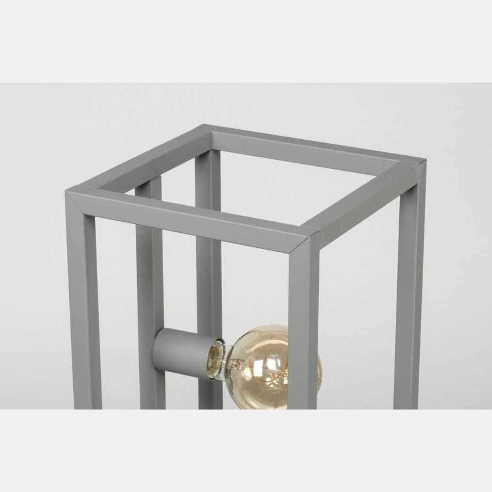 Lampadaire Salon Industriel Gris Triple