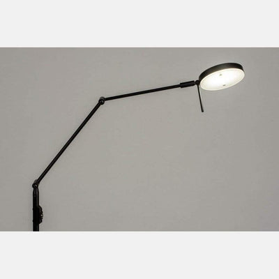 Lampadaire Industriel Noir Liseuse