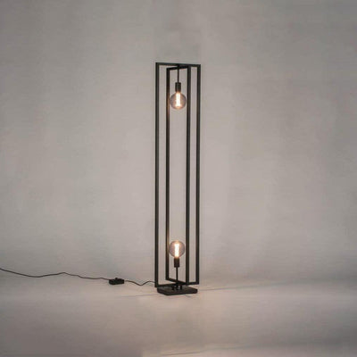 Lampadaire Industriel Noir Olga