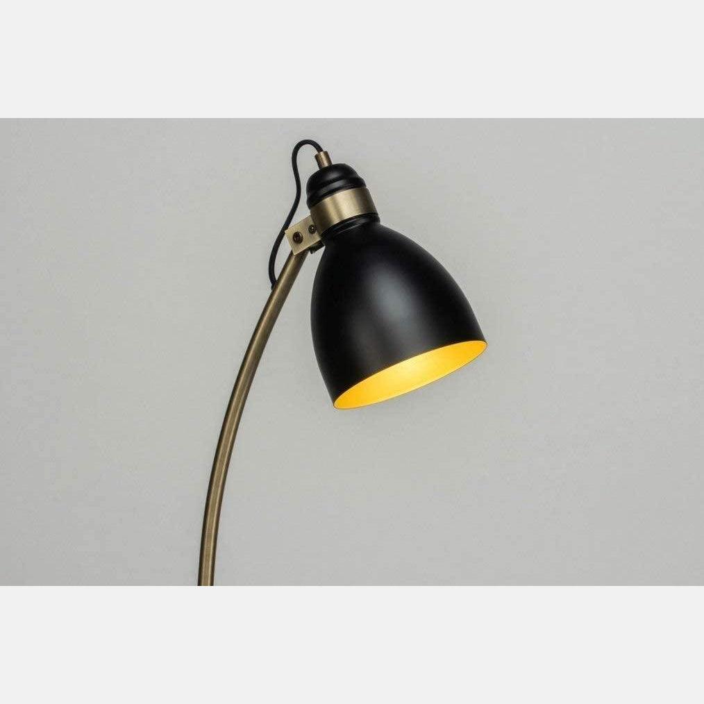 Lampadaire Industriel Noir Rétro Classique