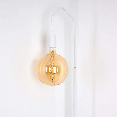 Lampe de Salon sur Pied Industrielle - Design Blanche