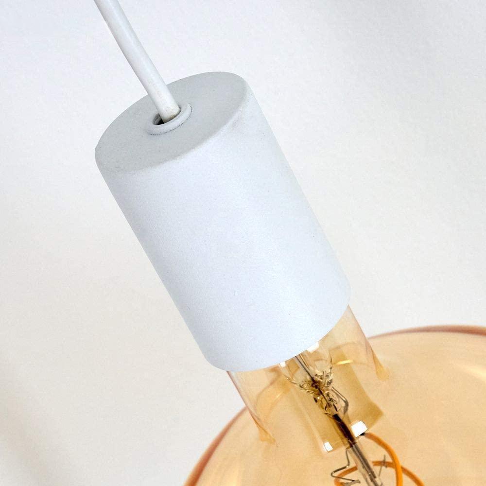 Lampe de Salon sur Pied Industrielle - Design Blanche