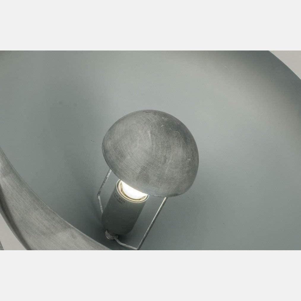 Lampadaire Trepied Industriel Loft Gris Béton