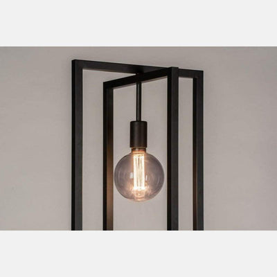 Lampadaire Industriel Noir Olga