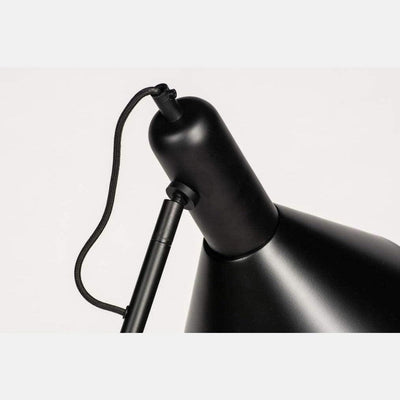 Lampadaire Industriel Noir Moderne