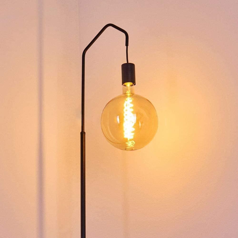 Lampadaire Industriel Noir Minimaliste V3