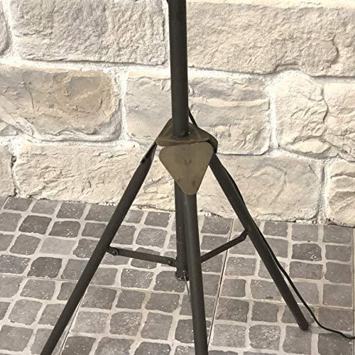 Lampadaire Trepied Industriel en Fer