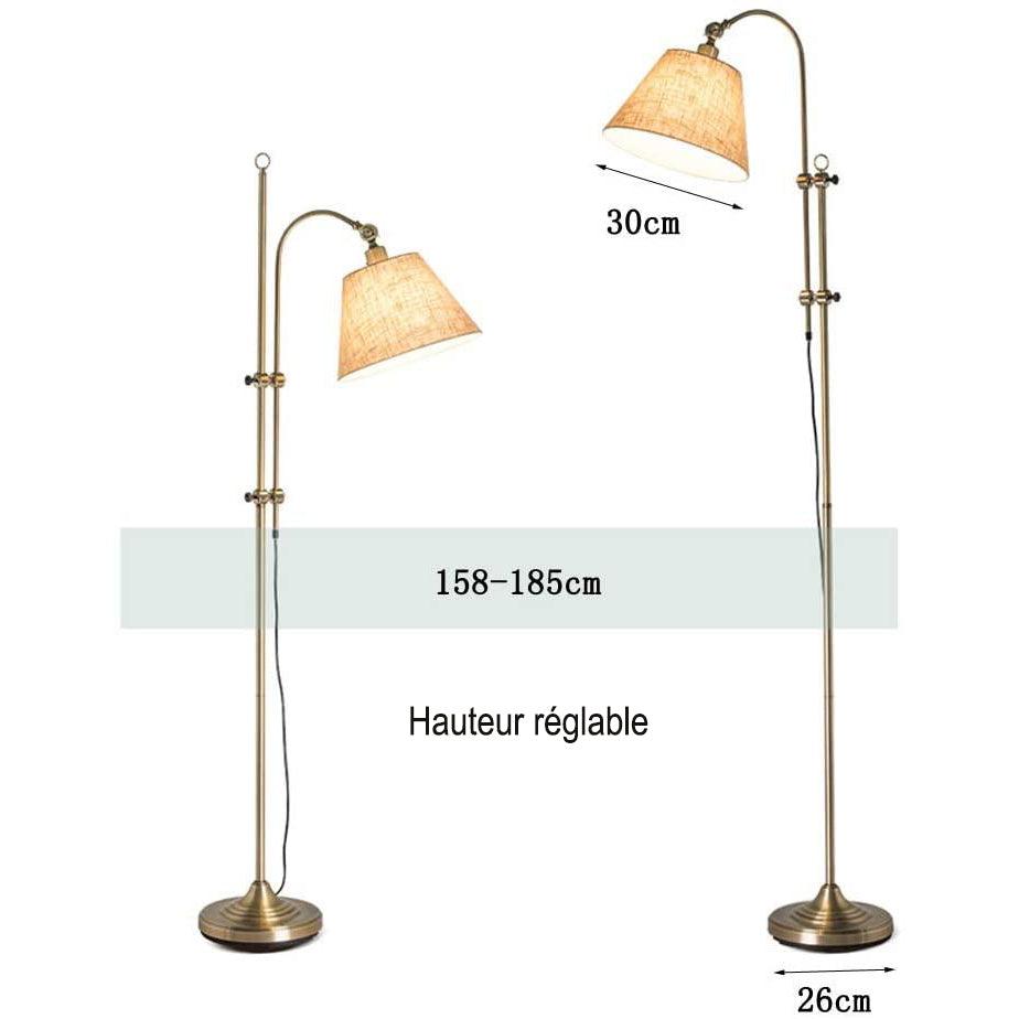 Lampadaire Salon Industriel Brooklyn