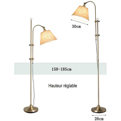 Lampadaire Salon Industriel Brooklyn