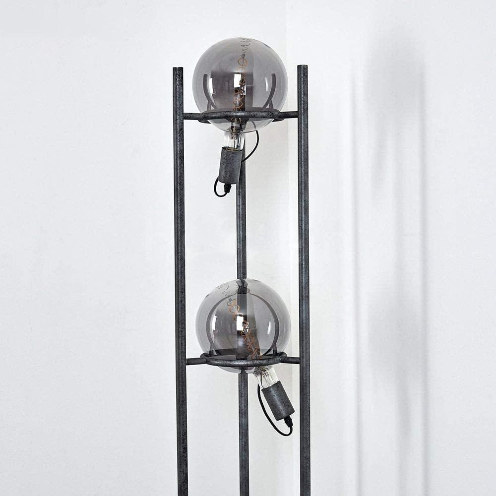 Lampadaire Salon Industriel Ampoules XL