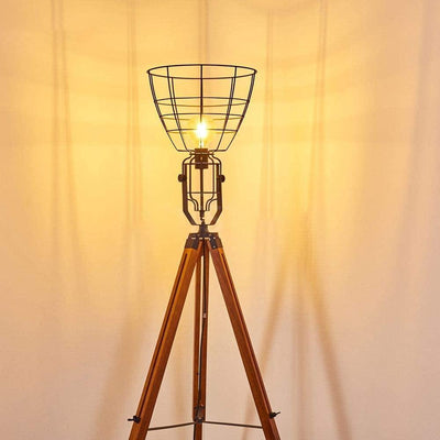 Lampadaire Trepied Esprit Industriel V2
