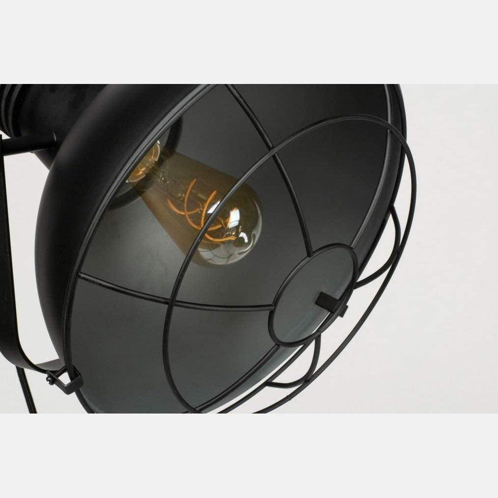 Lampadaire Cinema Industriel Grillagé