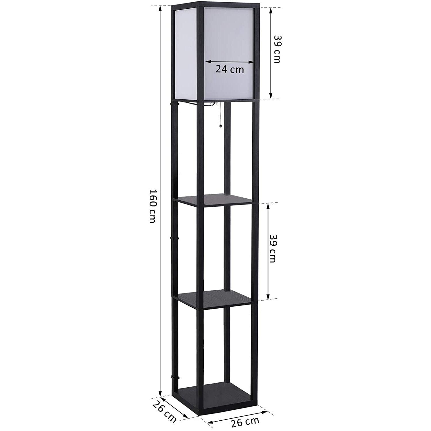 Lampadaire Salon Industriel à Étages