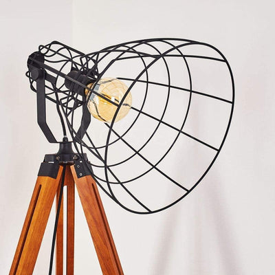 Lampadaire Trepied Esprit Industriel V2