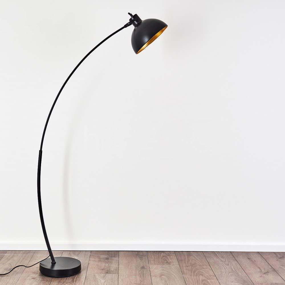 Lampadaire Industriel Noir Sofa