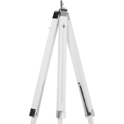 Lampadaire Cinema Industriel Retro - Pied Blanc