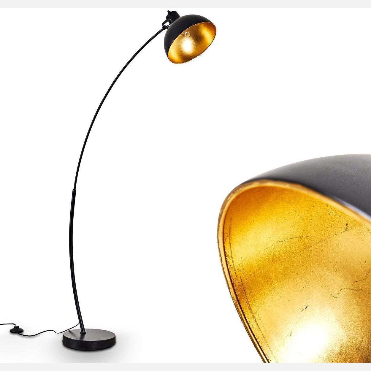 Lampadaire Industriel Noir Sofa