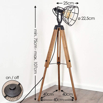 Lampadaire Cinema Esprit Industriel