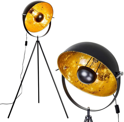 Lampadaire Trepied Industriel Moon