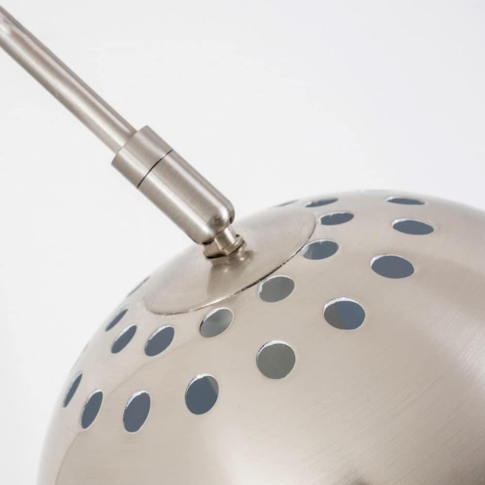 Lampadaire Salon Industriel Sofa - Acier Brossé