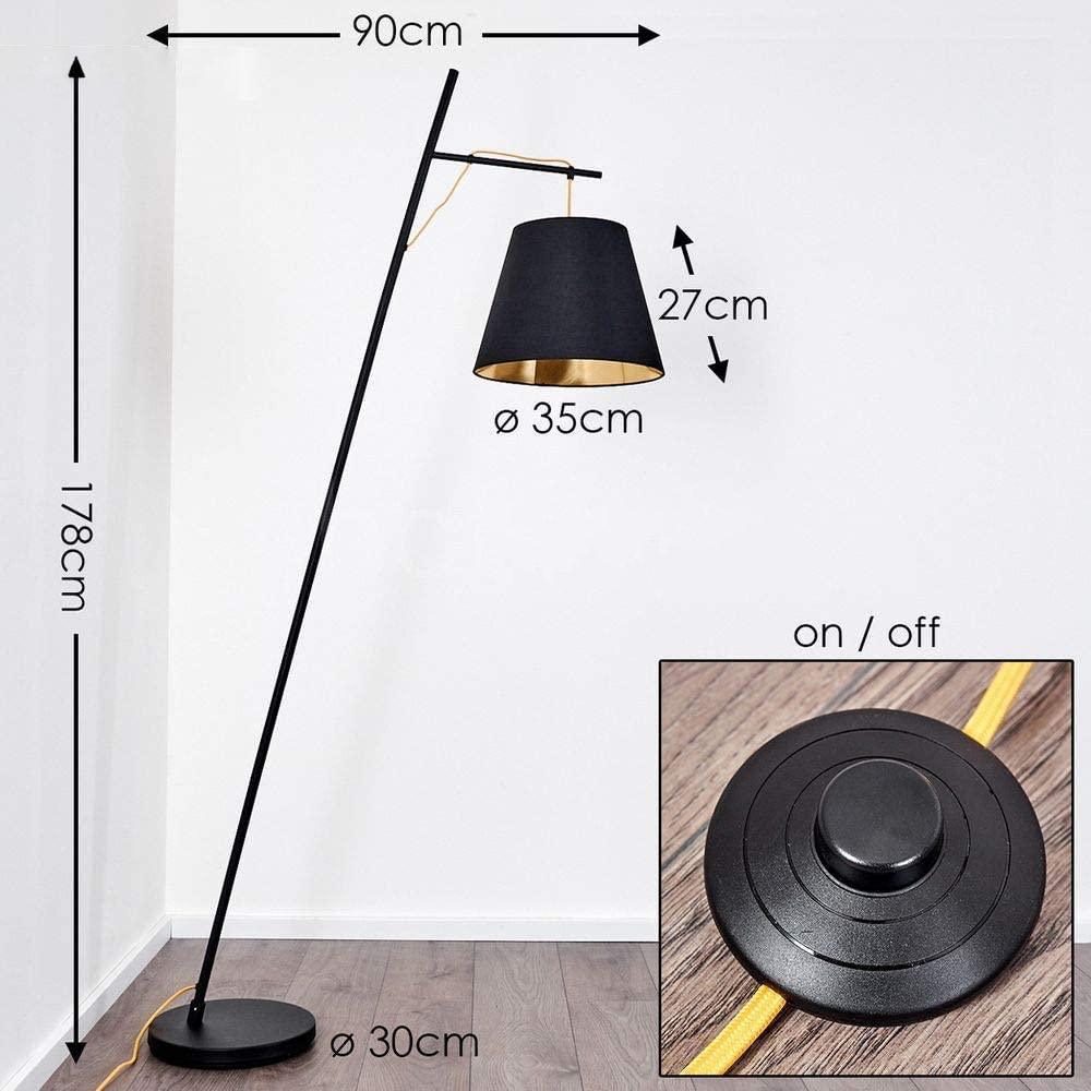 Lampadaire Industriel Noir Living