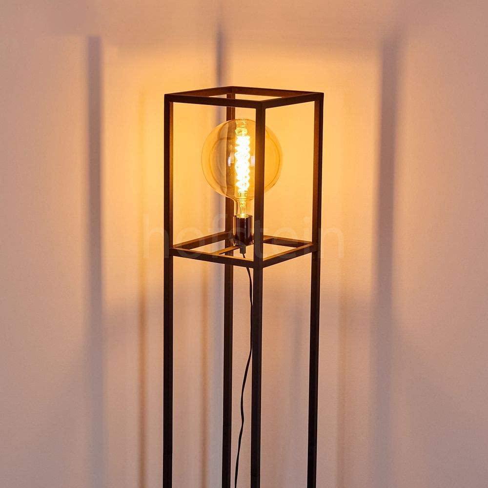 Lampadaire Industriel Noir Box