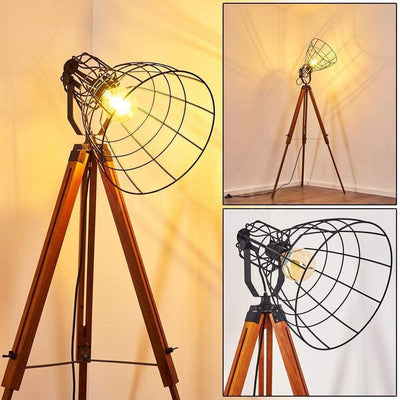 Lampadaire Trepied Esprit Industriel V2
