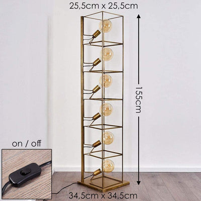 Lampadaire Salon Industriel Brooklyn 6