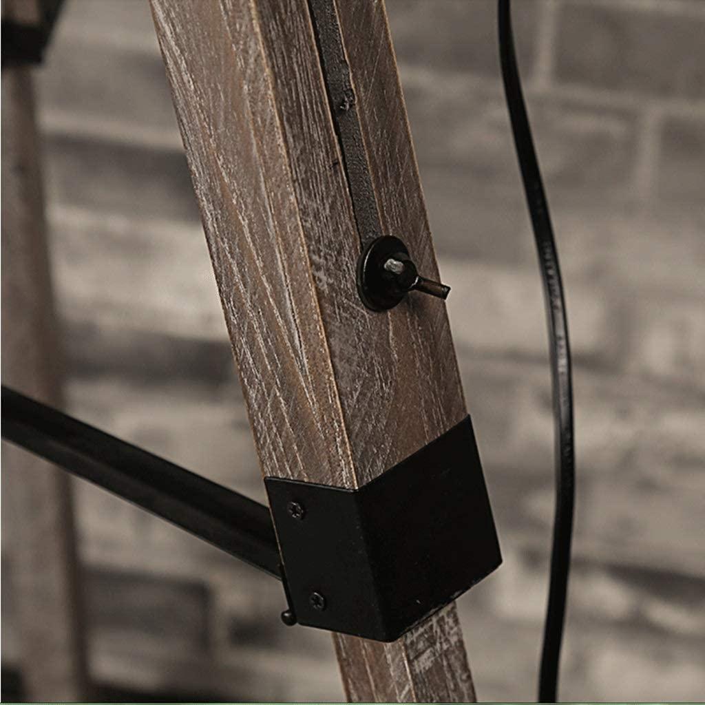 Lampadaire Trepied Industriel Tonneau