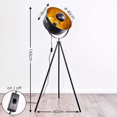 Lampadaire Cinema Industriel Moon Like