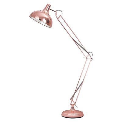Lampadaire Salon Industriel Retro Rose Gold