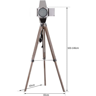 Lampadaire Cinema Industriel Retro