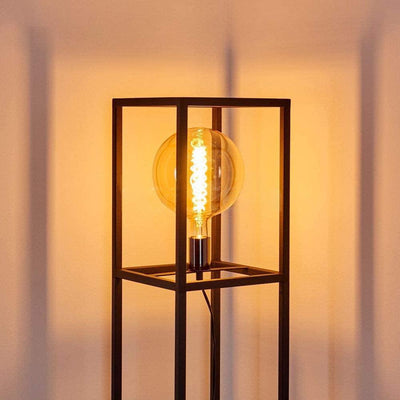Lampadaire Industriel Noir Box