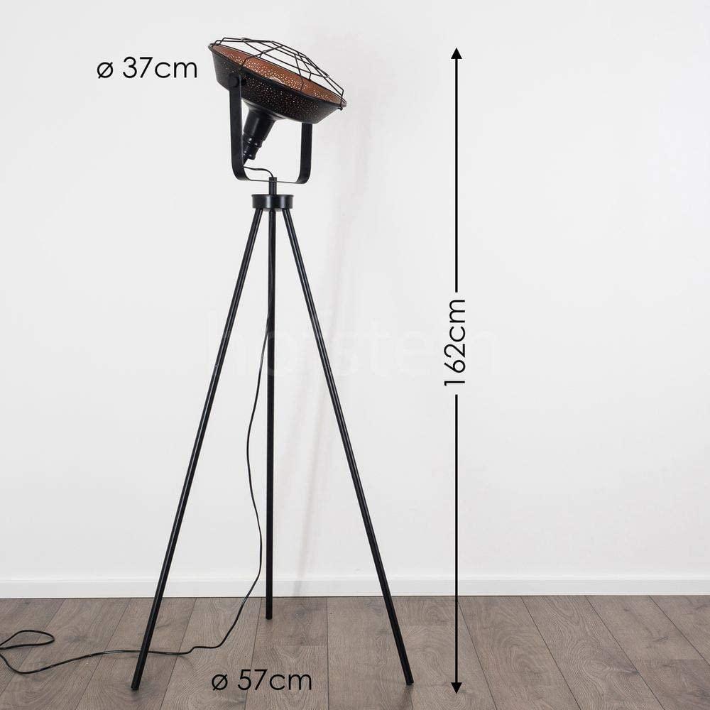 Lampadaire Cinema Industriel Grillagé Loft